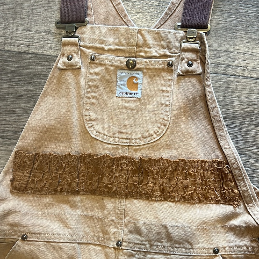 Vintage 100 Year Carhartt Overalls with Shell Holder